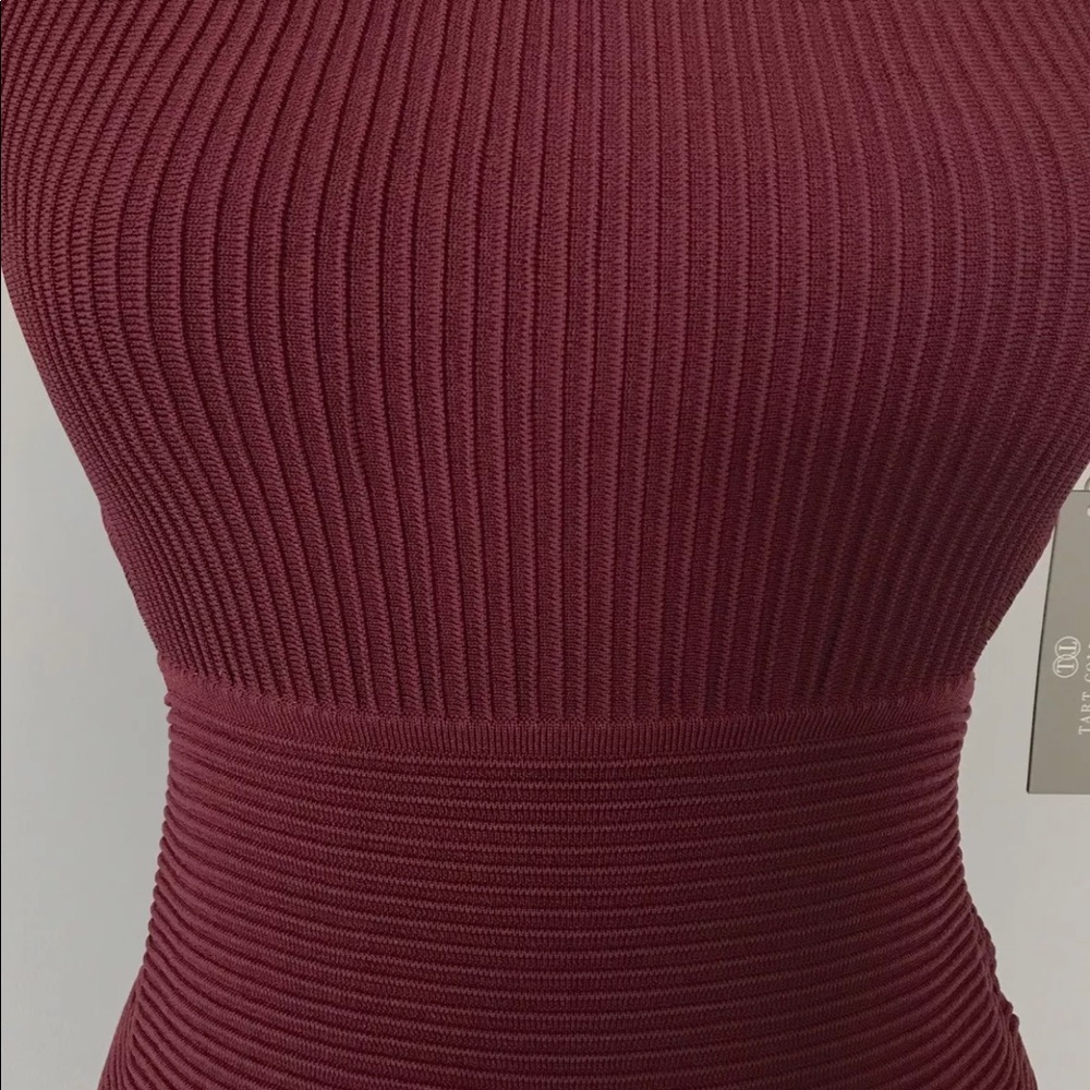 NWT Tart Collections Ribbed Bodycon Cutout Dress - Picture 2 of 7